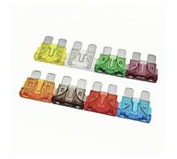 Juego de 10 fusibles de Cuchilla ATC ATO de tamaño Mediano, de 1 A a 50 A, compatibles con automóviles y Camiones.(35A)