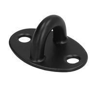 Juego de 10 Ganchos en U Duraderos con Placa de Ojo, Ganchos de Techo Resistentes para Colgar Columpios, Sillas, Hamacas, Práctico Gancho en U de Acero Inoxidable para Decoración del Hogar