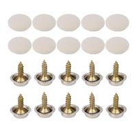 Juego de 10 hebillas de techo de coche, fijación de reparación de techo, 10 piezas de nailon de metal, 10 piezas, juego de apriete de coche, no se cae, adecuado para interiores de automóviles