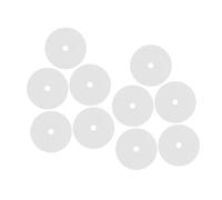 Juego de 10 hojas de silicona antiadherentes para deshidratar, redondas, con agujero central para secar frutas, verduras, carne