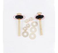 Juego de 10 insertos de goma antideslizantes para fijar asientos de inodoro para bisagras de 6 mm y 8 mm (M8 (para 8 mm)