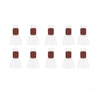 Juego de 10 lengüetas de plástico de repuesto para chino para instrumento musical nacional Suona silbato (tamaño L)