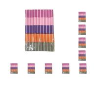 Juego de 10 limas de pulido de 50 piezas de bloque de doble cara para manicura multicolor, herramientas de pulido para arte de uñas, cuidado de la salud, mezclado, colores mezclados