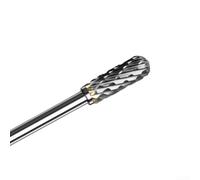 Juego de 10 limas giratorias de carburo con configuración de ranura en C de doble filo, vástago de 3 mm para una eliminación y forma precisa del material (3 x 5 mm)