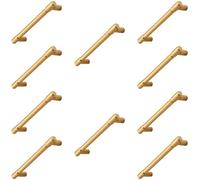 Juego de 10 manijas de aluminio de uso múltiple con forma ergonómica para un funcionamiento suave de la puerta, perilla ergonómica para gabinete, agarre cómodo