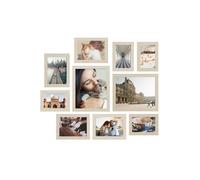 Juego de 10 Marcos de Fotos Natural