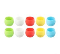 Juego de 10 mini macetas coloridas que absorben el agua automáticamente para un fácil cuidado de las plantas