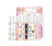 Juego de 10 mini perfumes para mujer, notas aromáticas florales, perfume portátil, fragancia suave para el día a día, citas, oficina, set de regalo ideal para mujeres