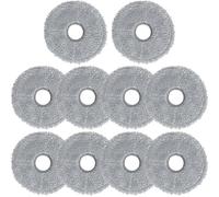 Juego de 10 paños de microfibra para Dreame L10s/L10 Ultra/L10s Pro Ultra Heat /L20 Ultra/X40 Ultra/X50 Ultra Robot aspirador, nuevo repuesto mejorado, juego de accesorios lavables