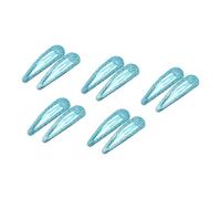 Juego de 10 pasadores de pelo para bebés, elegantes pinzas de pelo de aleación para bebés, diseño ligero brillante, tocado con purpurina