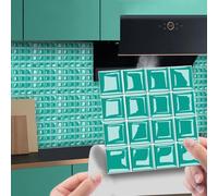 Juego de 10 pegatinas de mosaico para mejorar tu baño y cocina con una elegante decoración de pared (MSC107)