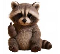 Juego de 10 Peluches de Animales con diseño en Postura sentada, Altura de 18 cm y Material de Relleno Suave, colección de Gestos Divertidos para coleccionistas Adultos C