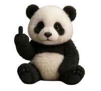 Juego de 10 Peluches de Animales con diseño en Postura sentada, Altura de 18 cm y Material de Relleno Suave, colección de Gestos Divertidos para coleccionistas Adultos F