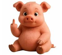 Juego de 10 Peluches de Animales con diseño en Postura sentada, Altura de 18 cm y Material de Relleno Suave, colección de Gestos Divertidos para coleccionistas Adultos B