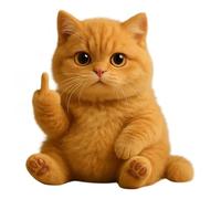 Juego de 10 Peluches de Animales con diseño en Postura sentada, Altura de 18 cm y Material de Relleno Suave, colección de Gestos Divertidos para coleccionistas Adultos A