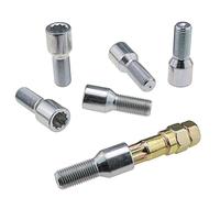 Juego de 10 pernos de rueda de estrella M14 x 1,5 40 mm Longitud a elegir