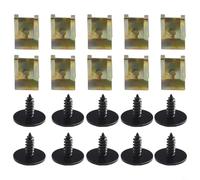 Juego de 10 pernos y clips de cabeza hexagonal para BMW bajo la bandeja inferior de ajuste seguro disponible