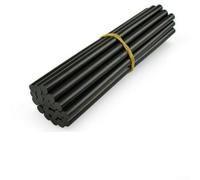 Juego de 10 pestañas de pegamento de resina termoplástica para reparación de abolladuras sin pintura, juego de herramientas de extracción de 7 x 190 mm, kit de eliminación de daños por granizo