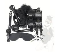 Juego de 10 piezas de correas multifuncionales negras para manos y tobillos, kit de accesorios múltiples para ejercicios y estiramientos, ideal para los amantes del yoga