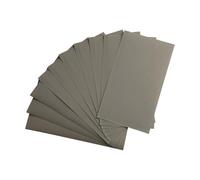 Juego de 10 piezas de papel de lija para uso húmedo y seco con varios niveles de grano adecuado para todas las necesidades de pulido (grano 2500)
