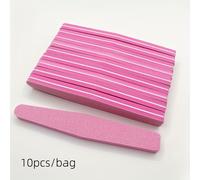 Juego de 10 piezas de pulidor de uñas, bloque de para uñas, lima de uñas de esponja de cara 100/180, para uñas acrílicas y herramientas de manicura, para uñas de los pies y cuidado de los pies