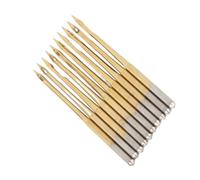 Juego de 10 piezas/juego de agujas, DBx1 9# 11# 12# 14# 16# 18#, 6 tipos de superficie lisa Máquina de coser industrial para el hogar Agujas de metal Kit mixto Accesorios
