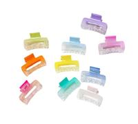 Juego de 10 pinzas de pelo de moda paso a paso, fuerte agarre, horquilla, diseño antideslizante para mantener el cabello seguro