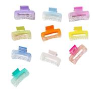 Juego de 10 pinzas de pelo de moda paso a paso, fuerte agarre, horquilla, diseño antideslizante para mantener el cabello seguro