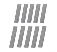 Juego de 10 placas de válvula de aire para compresor con espaciador de metralla de válvula para pistón para mantenimiento y reparación de válvulas de compresor