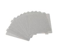 Juego de 10 placas para horno y microondas, hojas de espesamiento de repuesto para calefacción rápida e incluso