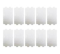 Juego de 10 placas para horno y microondas, hojas de espesamiento de repuesto para calefacción rápida e incluso