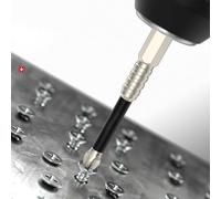 Juego de 10 puntas de destornillador magnéticas cruzadas, aleación de acero para un mejor agarre, perfectas para destornilladores eléctricos y taladros manuales, PH2 (90 mm)