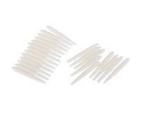 Juego de 10 puntas de repuesto para marcadores de pintura, puntas de fibra y metal para dibujar, caligrafía y bocetos, 20 unidades, 29,7 x 4,5 mm