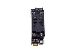 Juego de 10 relés de potencia de bobina de CA de 12 V, 24 V, 36 V, 48 V, 110 V, 220 V y 380 V, LY2NJ, DPDT, 8 pines, HH62P, JQX-13F, con base de zócalo.(AC,24V)