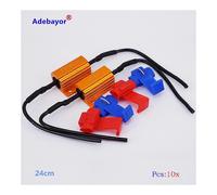 Juego de 10 resistencias de carga de 25 W y 6 ohmios, 12 V, para el controlador de luces intermitentes