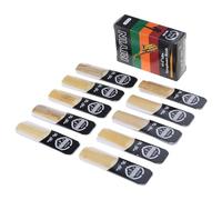 Juego de 10 saxofones altos para saxofón alto 2-1/tamaño 1.5; .0; 3.0; 3.; 4 almohadillas de repuesto para botones