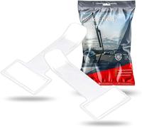 Juego de 10 soportes para ticket de aparcamiento, soporte para parabrisas para permiso de estacionamiento, como disco de estacionamiento, abrazadera y soporte para billetes para coche, accesorios para