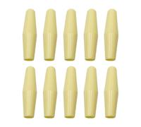 Juego de 10 tapas de varilla de trémolo de bloqueo rápido para guitarras eléctricas con diseño ergonómico, cubierta de instalación rápida de una sola punta