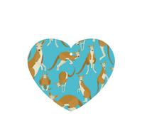 Juego de 10 tarjetas ambientadoras con diseño de canguro y zoo de caricaturas, para decoración de coche, con diseño de caricatura, para decoración de coche