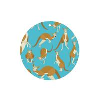 Juego de 10 tarjetas ambientadoras con diseño de canguro y zoo de caricaturas, para decoración de coche, con diseño de caricatura, para decoración de coche