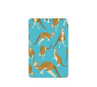 Juego de 10 tarjetas ambientadoras con diseño de canguro y zoo de caricaturas, para decoración de coche, con diseño de caricatura, para decoración de coche