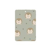 Juego de 10 tarjetas ambientadoras con diseño de erizos para decoración de coche, con diseño de muchos erizos