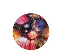 Juego de 10 tarjetas ambientadoras con diseño de fuegos artificiales, para decoración de coche, con diseño de fuegos artificiales