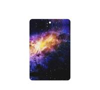 Juego de 10 tarjetas ambientadoras con diseño de galaxia en el universo para decoración de coche