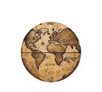 Juego de 10 tarjetas ambientadoras con diseño de mapa antiguo del mundo, hojas colgantes perfumadas para coche, para decoración de coche