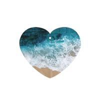 Juego de 10 tarjetas ambientadoras con diseño de olas oceánicas, para decoración de coche, con diseño de olas del océano