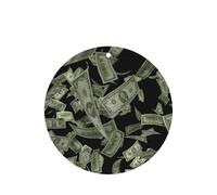 Juego de 10 tarjetas ambientadoras con diseño de signo de dólar, para decoración de coche, con diseño de símbolo de dólar