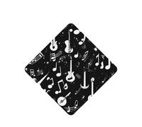 Juego de 10 tarjetas ambientadoras con diseño de símbolos musicales, diseño de símbolos musicales, para decoración de coche