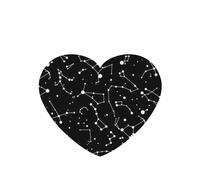 Juego de 10 tarjetas ambientadoras con estampado de constelación de adivinación estrellada, hojas colgantes perfumadas para coche, para decoración de coche