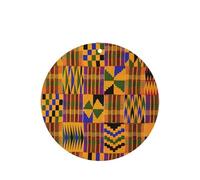 Juego de 10 tarjetas ambientadoras con estampado étnico africano, hojas colgantes perfumadas para coche, para decoración de coche